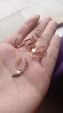 5 unids/set moda 2021 puños de oído hoja de oro brazalete de oído pendientes de Clip pendientes largos aretes pendientes para las mujeres los escaladores sin Piercing falso pendiente de cartílago
