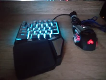 Game Keyboard Keypad Laptop Programmable-Keys One-Hand-Ergonomic Delux T9 PUBG Gaming