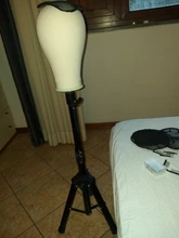 Alileader-soporte para pelucas, trípode para peluca con cabeza de bloque de lienzo, ajustable, kit para hacer peluca, TPins, regalo, 125Cm/60Cm