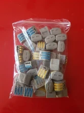 Cable-Connectors Splicing Spring Push-In-Terminal-Block Compact Fast-Wire Universal Mini