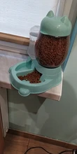 Automatic Feeder Bowl Food-Feeding-Container-Supplies 528ml-Bottle Drinking-Water Kitten