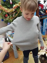 Sweater Kids Turtleneck Knitted Winter Autumn Baby-Boys-Girls for Bottoming Vetement