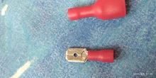 Cable-Plug Connectors Wiring Spade Electrical-Crimp-Terminal Female Insulated FDD 100pcs