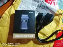 XTOOL-herramientas de diagnóstico de coche con Android/IOS, lector de códigos para coche, sistemas completos de diagnóstico, actualización gratuita, Anyscan A30 OBD2