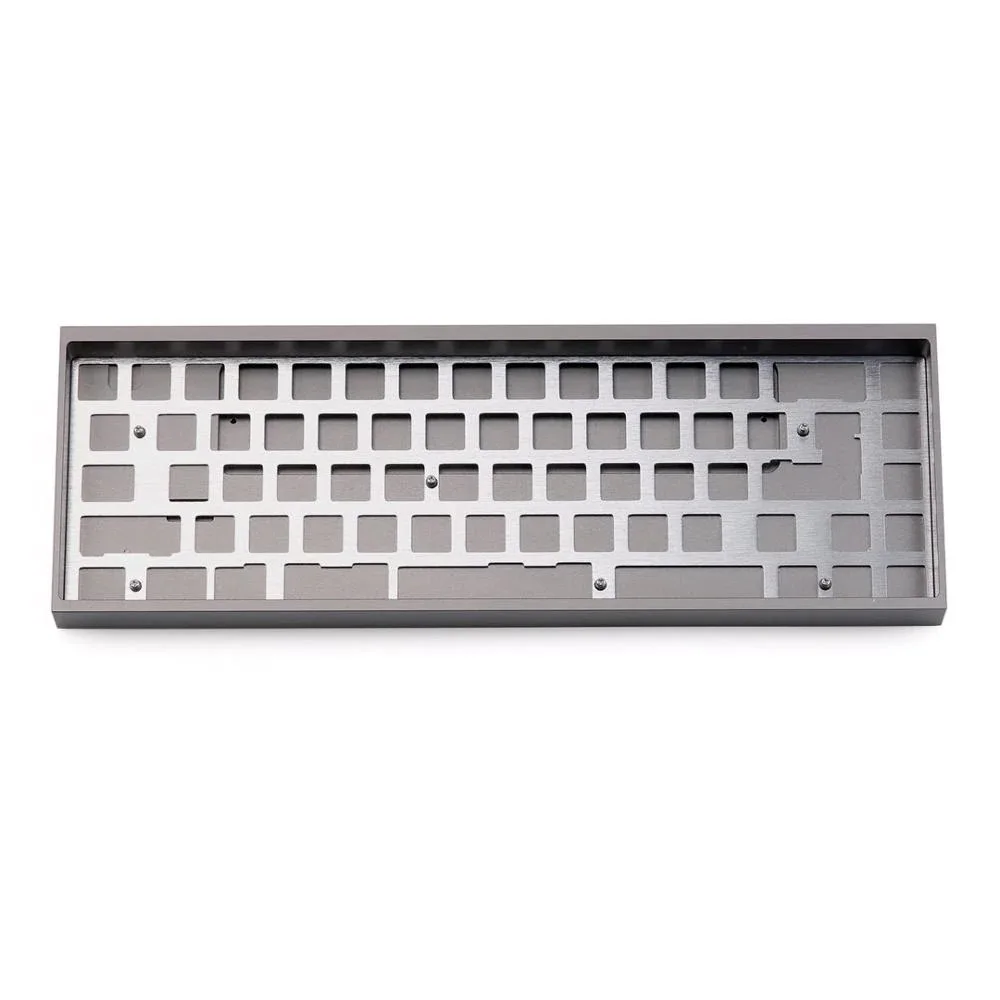 KBDFANS KBD67 пластина для 68 механической клавиатуры алюминиевые и поликарбонатные
