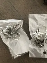 Conjunto de anillo con gemas estilo Retro bohemio para mujer, sortija, flor de cristal, elefante, Loto hueco, 32 estilos, regalo de aniversario de boda