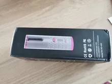 Rizador de pelo inalámbrico y giratorio automático, recargable por USB rizador de pelo, pantalla LED, herramienta de estilismo ajustable con temperatura