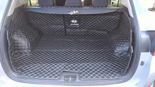 Estera de cuero para coche, accesorio de forro de carga de maletero interior de automóvil Hyundai Tucson SUV 2019 2020