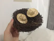 Nest Bird-Cage Prop-Bird Photography-Props Vintage-Decoration Optical-Store Creative