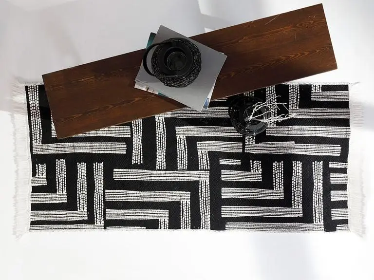 Монохромный Pamuklu Kilim 120x180 см | Дом и сад