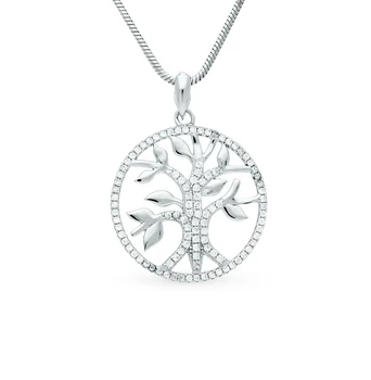 

Silver Pendant with cubic zirconia sunlight sample 925