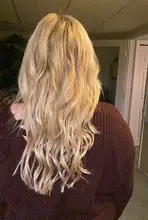 Moresoo-extensiones de cabello humano brasileño Remy, tejido liso Natural, 100g por costura, extensiones de cabello humano