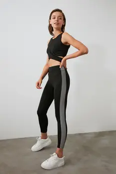 

Trendyol Reflector Stripe Sports Leggings TWOAW21TA0054