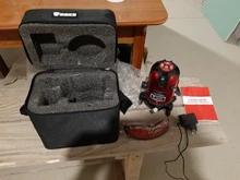 DEKO-Nivel láser serie LL5, herramienta de nivelación de 5 líneas, 6 puntos, luz roja y verde, nivelado automático, Horizontal y Vertical, ajuste de 360 grados, mayor visibilidad