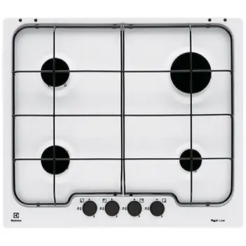 

4 Burner Gas hob PB640V by 60 cm white color series SoftELECTROLUX240.11