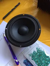 Speaker Unit 8ohm Pure-Midrange 4inch Hifi Home 1PCS Mediant 115MM 80W Paper Matte-Coated