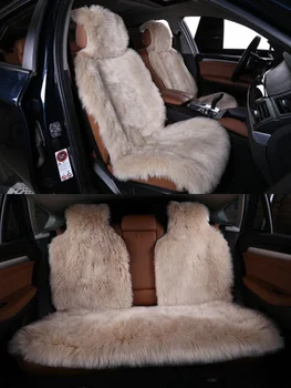 

5 pcs/set fur capes (covers) on all seat (full salon) long pile AUTOPILOT, universal size