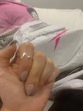 Anillo ajustable con forma de V para mujer, joyería fina con letras onduladas geométricas de Plata de Ley 925 auténtica, accesorios de personalidad para fiesta