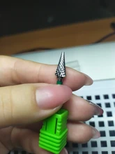 Dmoley-broca de carburo de tungsteno para manicura, accesorio de equipo de arte de uñas, pulidor de limas