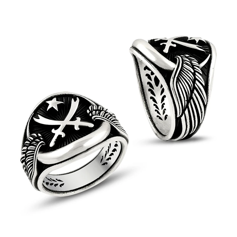 

925 Silver Handcraft Islamic Men Rings