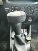 Rollo de cinta de tejido adhesivo, arnés de cableado para coche, color negro, 25M