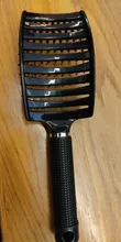 Hair-Brush Massage-Comb Salon Hairdressing-Styling-Tools Detangle Curly Girls Women Wet