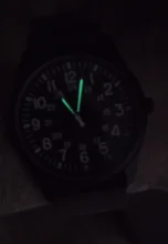 Air Force-reloj con correa de nailon para hombre, cronógrafo deportivo de cuarzo con pantalla de 24H para exteriores