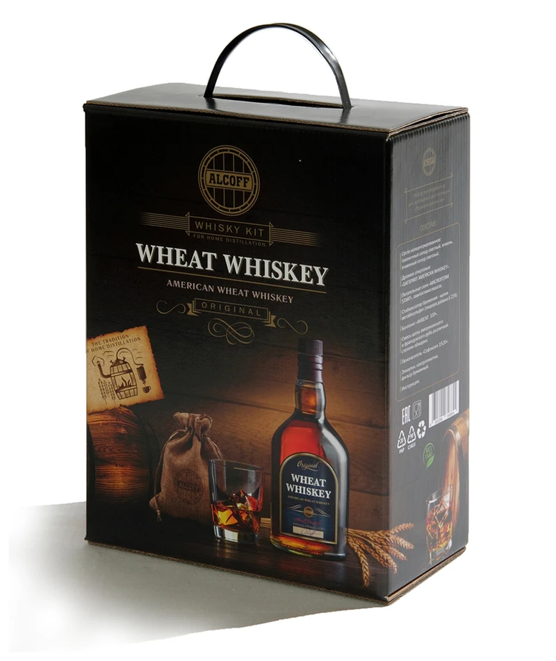 Набор для дистилляции PREMIUM WHEAT WHISKEY полный комплект домашнего изготовления сусло