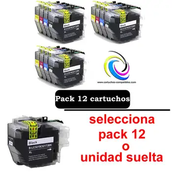 

For Brother LC-3219 LC3219 Pack 12 or loose MFC-J5330DW MFC-J5335DW MFC-J5730DW MFC-J5930DW MFC-J6530DW MFC-J6930DW MFCJ6935DW