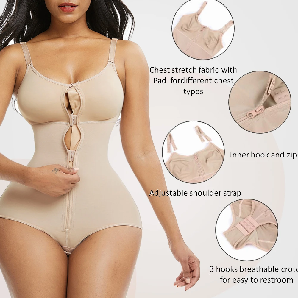 Fajas Colombianas Reductive Shapewear Women's Compression Powernet Tummy  Belly Control Corset With Cinta Modeladora Body Shaper - Shapers -  AliExpress