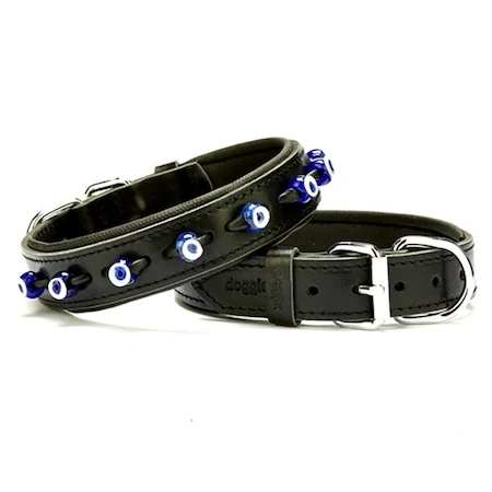 Dog collar evil eye Clearance