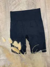 Pantalones de Yoga hasta la rodilla para mujer, medias de cintura alta sin costuras para gimnasio Energy 50, pantalones cortos de entrenamiento deportivo para chica/mujer 2021