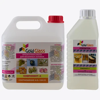 

Epoxy resin for countertops gold glass 13.5 kg