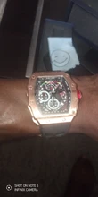 Reloj deportivo con esfera grande para hombre, cronógrafo de cuarzo, militar, dorado, de lujo, Hip-Hop