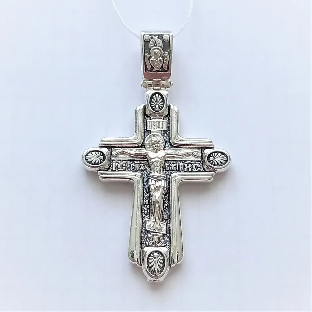 Collar Con Colgante En Forma De Cruz Ortodoxa Con La Virgen | Cuotas