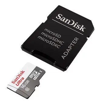 

Micro SD card + Sandisk 16Gb UHS1 adapter computer memory cards