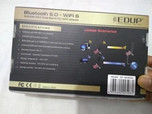 Wifi-Adapter Wi-Fi-Card PCI Dual-Band Bluetooth EDUP Express-802.11ax AX200 2974mbps