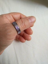 Anillo de boda de carburo de tungsteno para hombre y mujer, rueda de engranaje, incrustaciones de fibra de carbono púrpura, bordes biselados, ajuste cómodo, 6MM