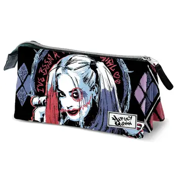 

Pencil pouch Harley Quinn DC Comics threefold