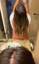 Extensiones de cabello humano liso de Halo, extensiones de cabello Invisible con cable oculto, línea de pescado, Rubio degradado, Remy dorado