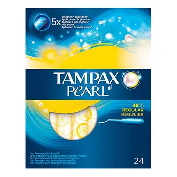 

Pack of Tampons Pearl Regular Tampax (24 uds)