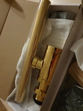 Drain Sink-Trap Wash-Pipe Body-Basin Brass Bathroom Wall-Connection Wast Black/brushed