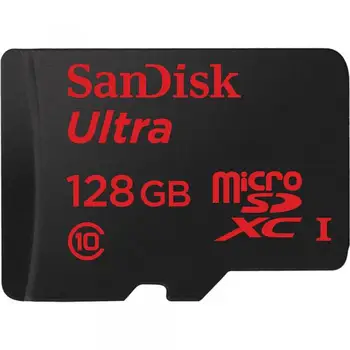 

Sandisk Ultra flash memory 128 GB MicroSDXC class 10 UHS-I