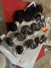 Melody-extensiones de cabello humano indio Remy, cabello ondulado de 28 y 30 pulgadas, sin procesar, virgen, 100%, 1, 3 y 4 extensiones, oferta de extensiones