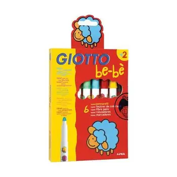 

Super washable markers for drawing assorted 6 PCs 466600 GIOTTO2.99