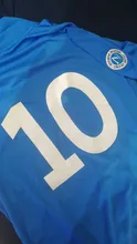 Maglie Calcio-camiseta de fútbol de Italia nanoli 1987/1988, MARADONA Retro Vintage, 1987 1988