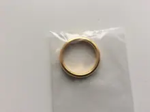 Anillo de compromiso dorado de lujo para pareja, joyería fina de estilo Simple a la moda, regalo de aniversario para hombre y mujer