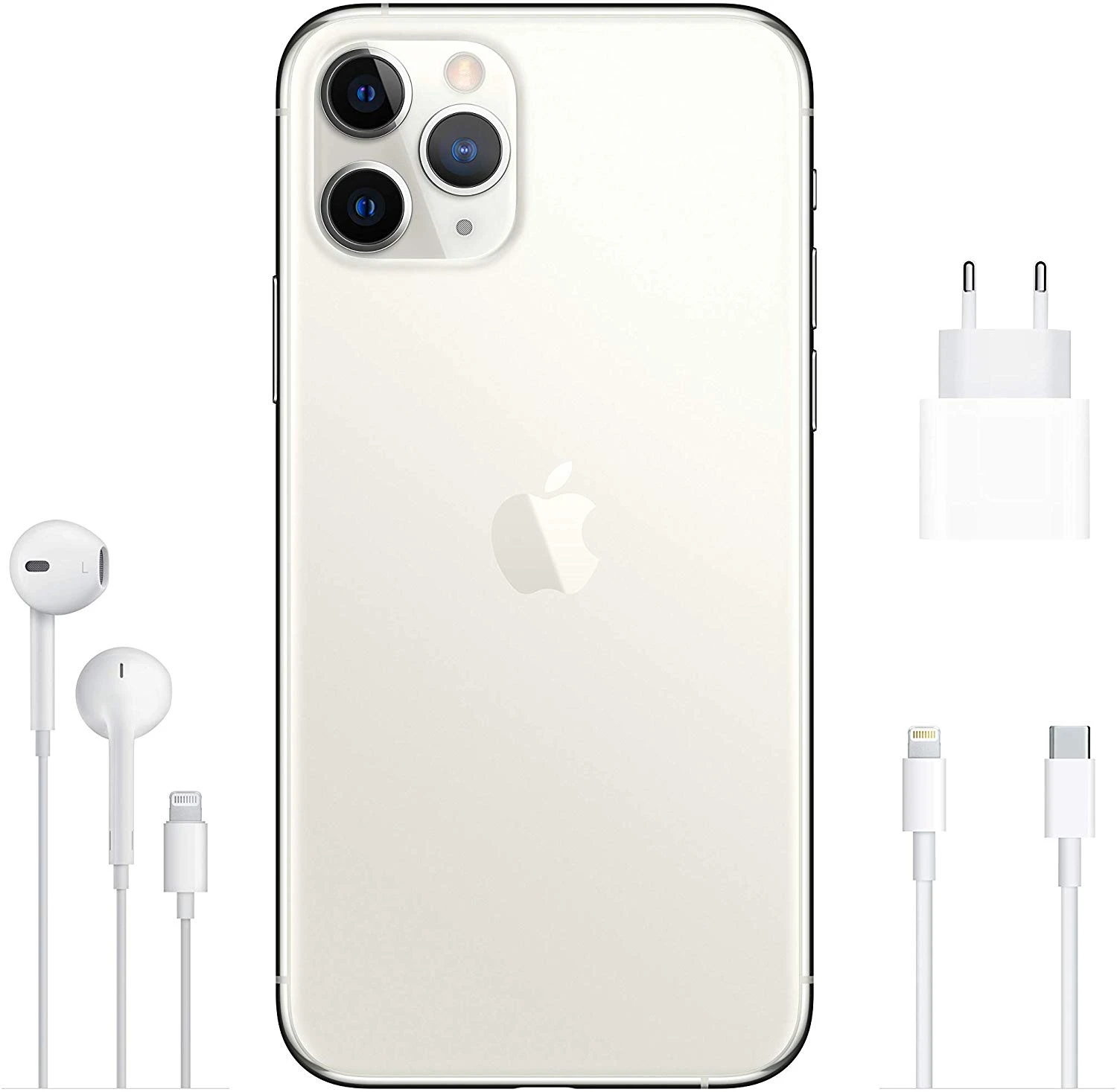  Phone Apple iPhone 11 Pro Silver Color (Silver) 256 GB ROM 6 GB ROM OLED Display 58 