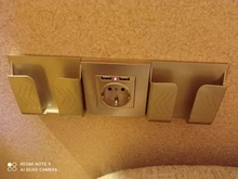 Coswall-Enchufe de pared con puerto USB, toma de corriente de 16A tipo europeo dual, para carga de 5V y 2.1A, con indicador LED, panel gris, negro, blanco o dorado