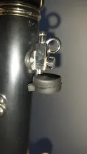 5 unids/lote de goma clarinete negro resistente el resto Protector cojín dedo Protector cómodo para clarinete